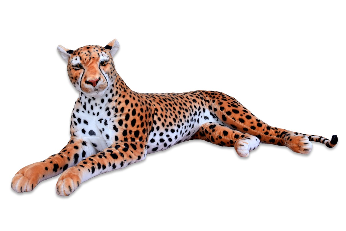 Plyšový gepard ležící, 180 x 48cm 4226