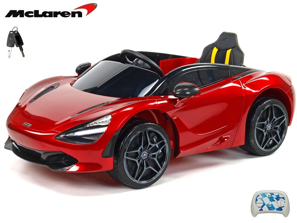  Elektrické auto McLaren 720S,lakovaná vínová metalíza