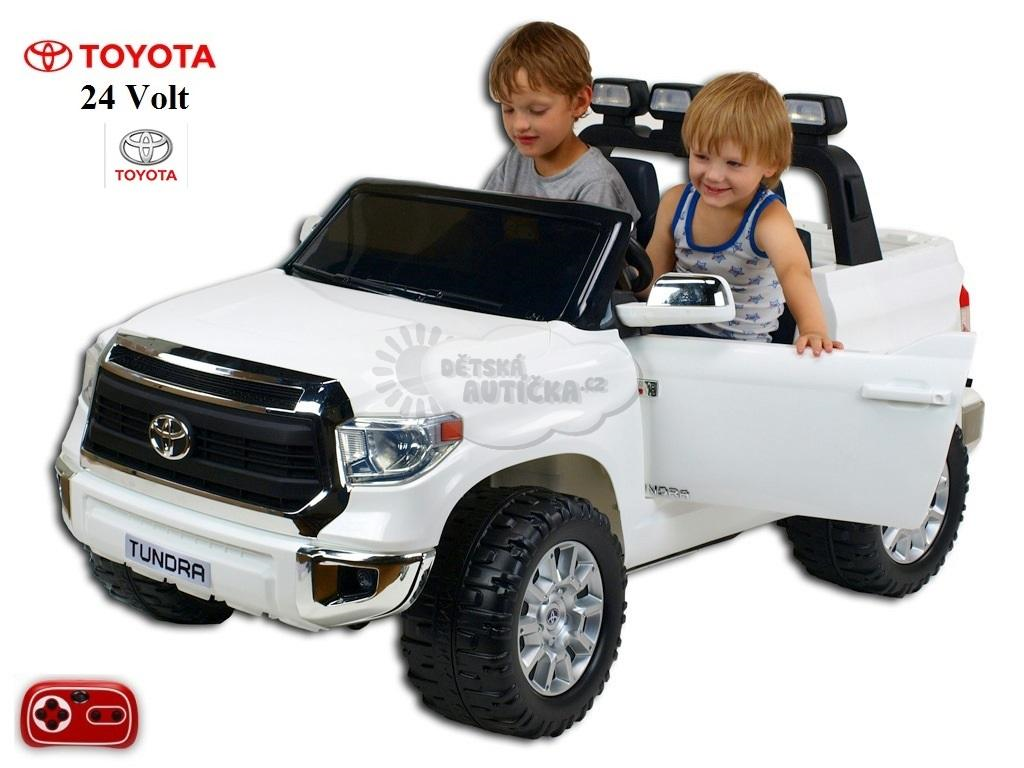 Elektrický džíp Toyota Tundra,Největší velikost ,dvoumístná,bílá