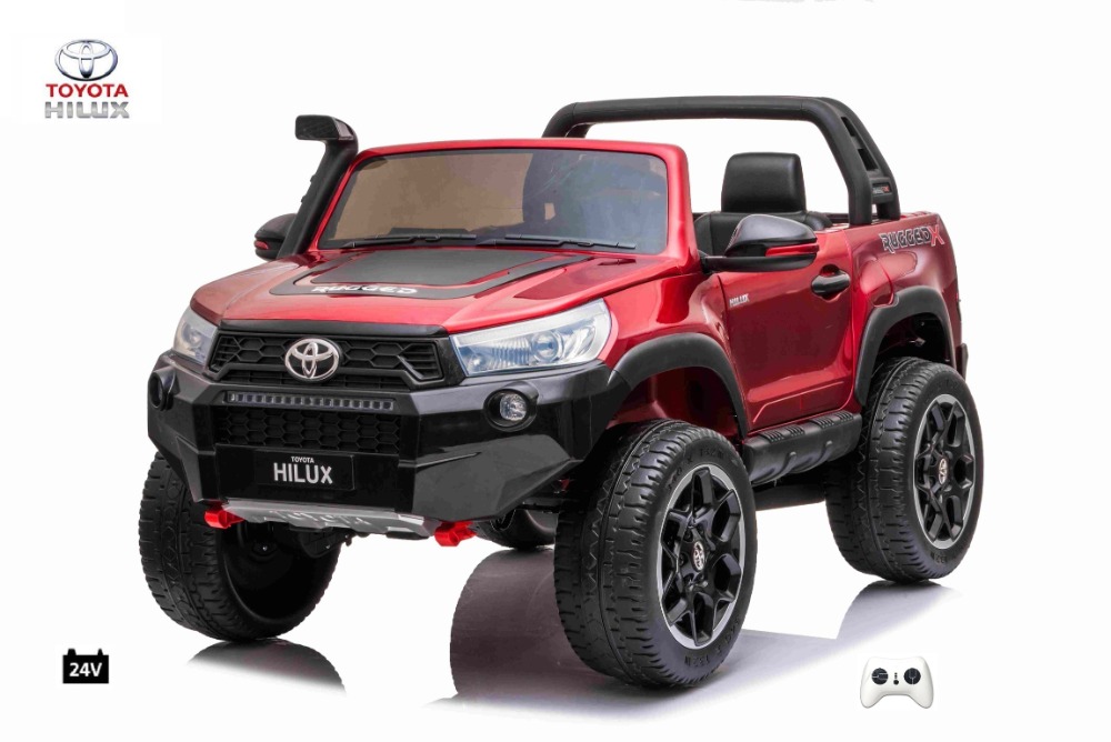 Toyota Hilux Rugged-X s 2.4G, 24V, dvoumístná, vínová metalíza 4189
