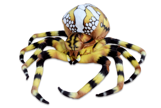 Plyšový pavouk křižák, 74 x 67 x 24cm 4228